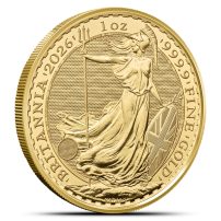 2026 1 oz British Gold Britannia Coin (BU)