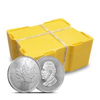 2026 1 oz Canadian Silver Maple Leaf Monster Box (500 Coins, BU)