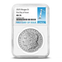 2025 Morgan Silver Dollar Coin NGC MS70 FDOI
