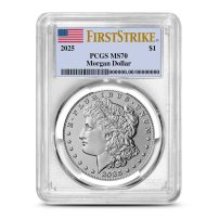 2025 Morgan Silver Dollar Coin PCGS MS70 FS