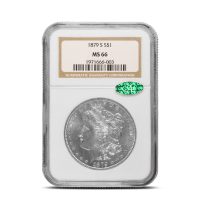 1879-S Morgan Silver Dollar Coin NGC MS66 CAC